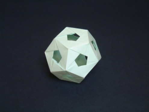 True woven dodecahedron by Dave Brill
